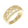 K18YG ダイヤモンド リング 1.00CT