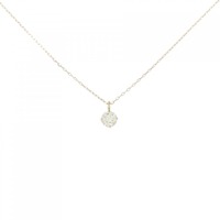 K18YG ソリティア ダイヤモンド ネックレス 0.152CT