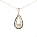 750PG/750BG/K18PG ダイヤモンド ネックレス 2.62CT