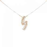 K18PG ダイヤモンド ネックレス 0.15CT