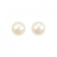 K18YG アコヤパール ピアス 9.8mm