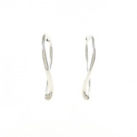 ティファニー オープン ハート フープ ピアス