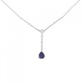 PT サファイヤ ネックレス 0.62CT
