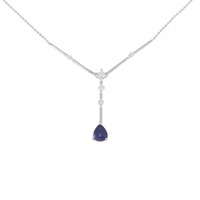 PT サファイヤ ネックレス 0.62CT