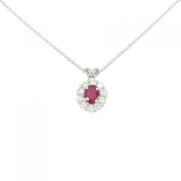 PT ルビー ネックレス 0.54CT