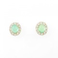 【リメイク】K18YG エメラルド ピアス 2.05CT