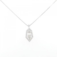 【新品】PT ダイヤモンド ネックレス 0.36CT