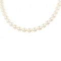 シルバークラスプ アコヤパール ネックレス 6.5-7.0mm
