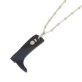 【未使用品】エルメス アミュレット キャバリエ GM 057029FD ネックレス