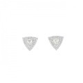 【新品】PT ダイヤモンド ピアス 0.50CT