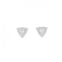 【新品】PT ダイヤモンド ピアス 0.50CT
