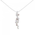 K18WG ダイヤモンド ネックレス 1.65CT