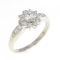 PT ダイヤモンド リング 0.245CT