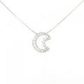 PT ムーン ダイヤモンド ネックレス 0.23CT