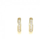 K18YG ダイヤモンド ピアス 0.30CT