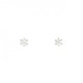 PT ソリティア ダイヤモンド ピアス 0.20CT