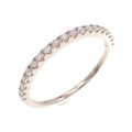 K18PG ダイヤモンド リング 0.26CT
