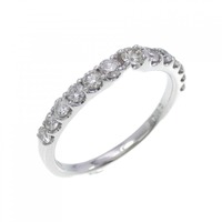 K18WG ダイヤモンド リング 0.50CT
