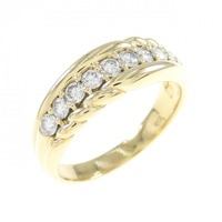 K18YG ダイヤモンド リング 0.52CT
