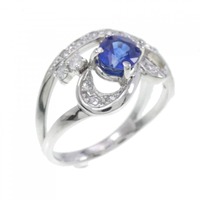 PT サファイヤ リング 1.12CT