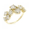 K18YG ダイヤモンド リング 2.01CT