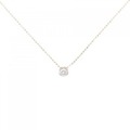 K18PG ダイヤモンド ネックレス 0.20CT