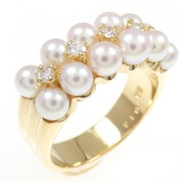 K18YG アコヤパール リング