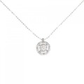 K18WG ダイヤモンド ネックレス 0.30CT