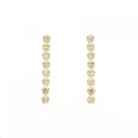 K18YG ダイヤモンド ピアス 0.50CT