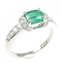 PT エメラルド リング 0.60CT