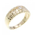 【新品】K18YG ダイヤモンド リング 0.10CT