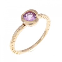 K18PG サファイヤ リング 0.32CT