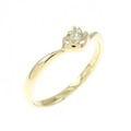 K18YG ダイヤモンド リング 0.07CT