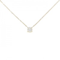 【新品】K18YG ダイヤモンド ネックレス 0.356CT F SI2 Good