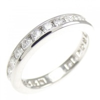 ティファニー セッティング ウェディング バンド リング