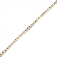 K18YG ダイヤモンド ブレスレット 3.00CT