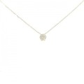 【新品】K18YG ダイヤモンド ネックレス 0.05CT
