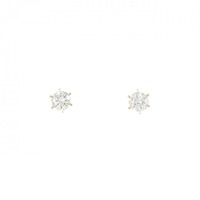【新品】K18YG ダイヤモンド ピアス 0.200CT 0.200CT F SI2 Good