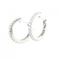 【新品】PT ダイヤモンド ピアス 0.408CT
