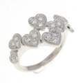 PT ハート ダイヤモンド リング 0.40CT