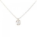 K18PG ダイヤモンド ネックレス 0.31CT