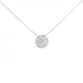K18WG ダイヤモンド ネックレス 1.00CT