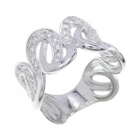 K18WG ダイヤモンド リング 0.50CT