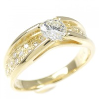 K18YG ダイヤモンド リング 0.322CT