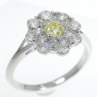 PT ダイヤモンド リング 0.190CT FY SI2