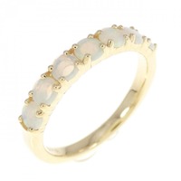 K18YG オパール リング 0.20CT
