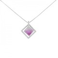 K18WG サファイヤ ネックレス 0.80CT