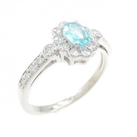 PT パライバトルマリン リング 0.26CT