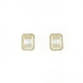 【新品】K18YG ダイヤモンド ピアス 0.60CT