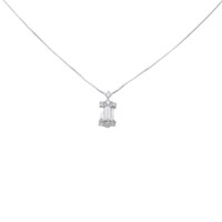 【新品】PT ダイヤモンド ネックレス 0.30CT